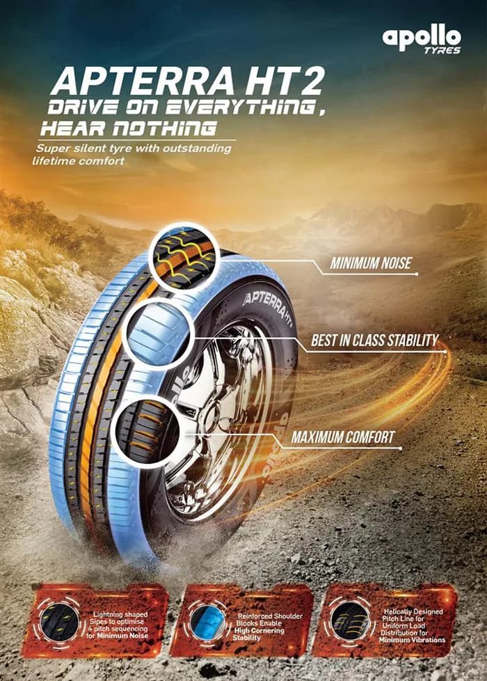 ยางรถยนต์ Apollo รุ่น Apterra HT2 ยางรถยนต์ Apollo รุ่น Apterra HT2